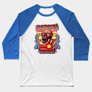 Zenno Arcade - Monster Slayer "Arcade Monsters" Baseball T-Shirt